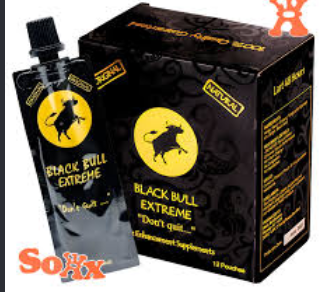 MIEL BLACK BULL CAJA DE 12 SOBRES DE 15 MILIGRAMOS