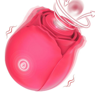 ROSA DEL PLACER VIBRADOR DE ROSAS PARA MUJER, ESTIMULADOR SEXUAL CON PUNTO DULCE