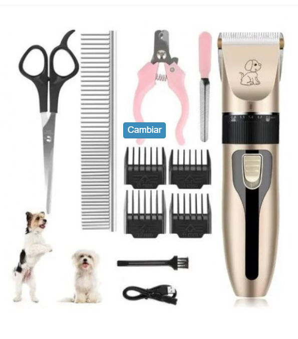 KIT DE PELUQUERIA PARA MASCOTA HAPPY PET